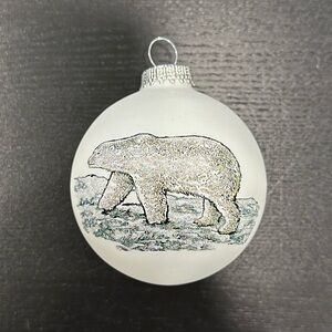 Sea World Polar Bear Holiday Christmas Ornament